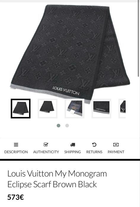 Louis vuitton scarf