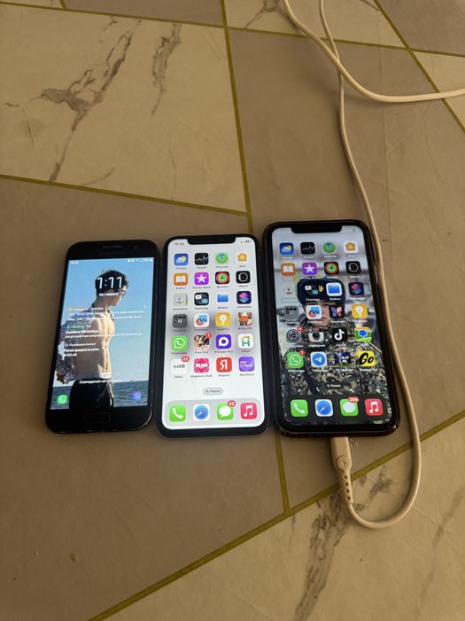 Iphone x 256 gb samsung a3 16gb