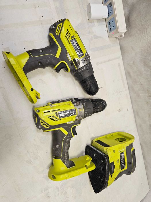 Set 3 Scule Electrice Ryobi ONE+ 18V — DEFECTE / Pentru Piese