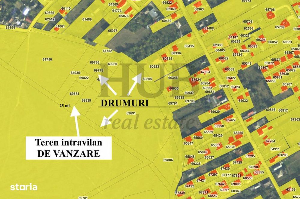 Lot de casa in Lilieci - de vanzare