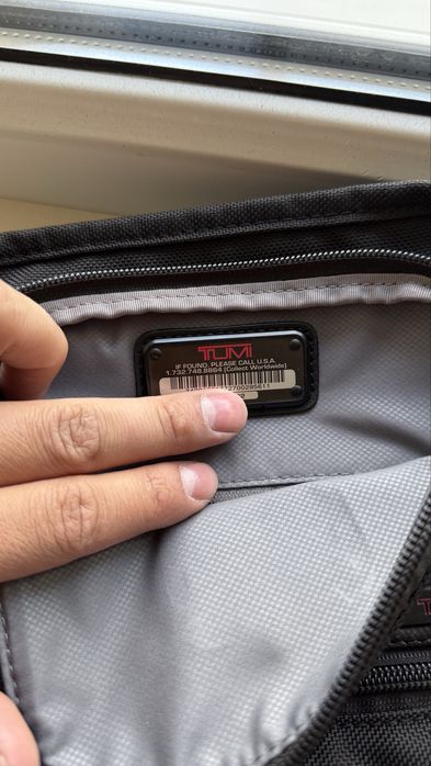Tumi оригинал мужская барсетка