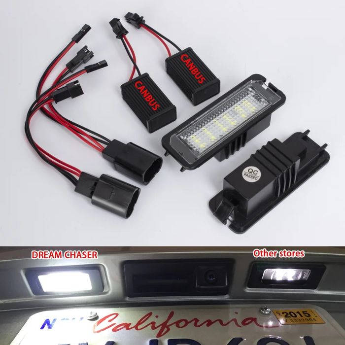 Плафони за Заден Номер Голф 4,5,6 GOLF Passat Плафони Пасат голф 4 5 6