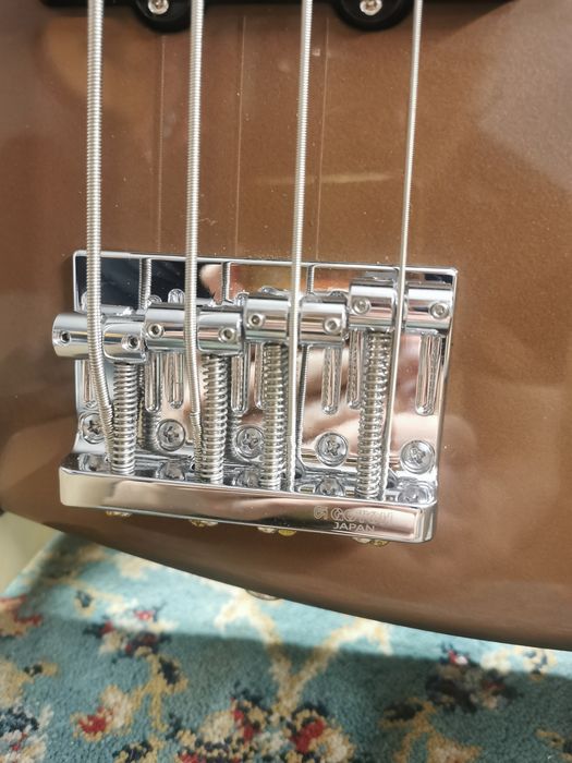 Fender Player Jazz Bass custom (после покраски)