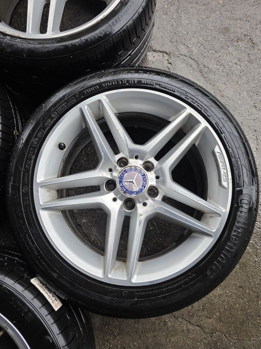 Джанти с гуми Mercedes W204 АМG Спорт Пакет Borbet К4 17' ОРИГИНАЛНИ