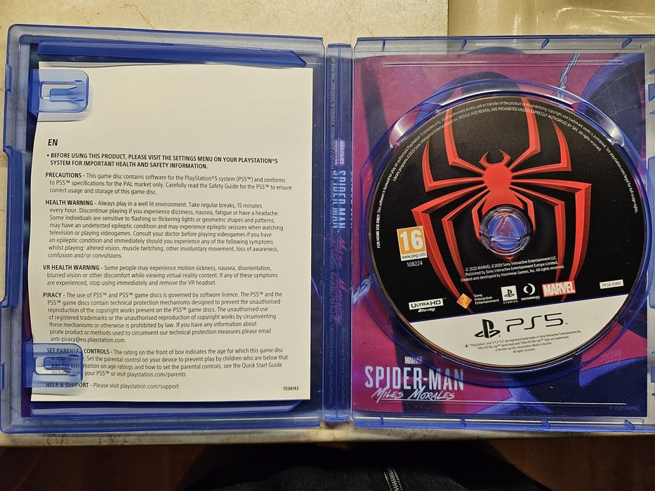 Spider man miles morales, ps 5