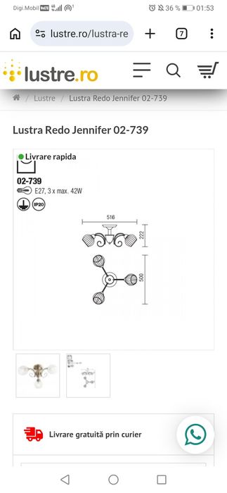 Lustra Candelabru Superb Jennifer Nichel