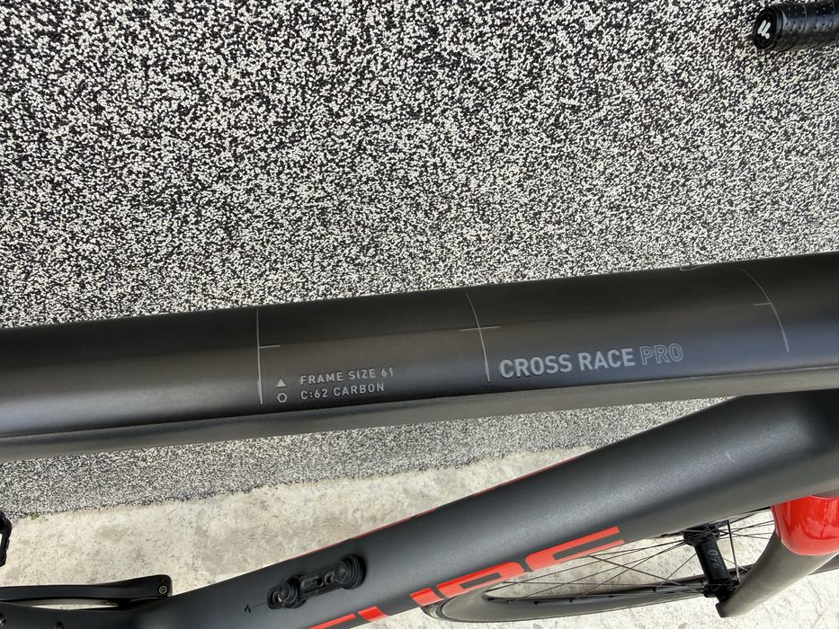 CUBE Cross Race C:62 Pro Carbon Ultegra 2x12 Карбонови капли AeryCS DT Swiss 240
