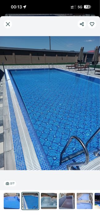 Бассейн  с нуля  фонтаны, хамам