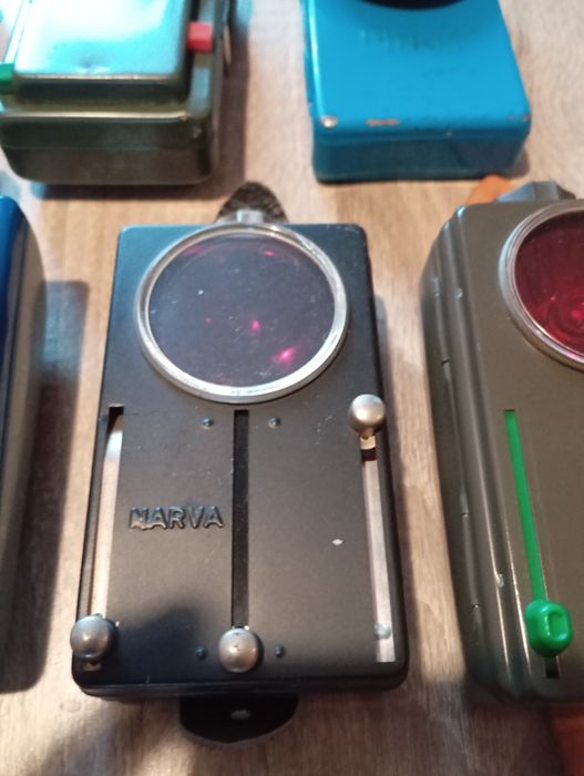 Lot de 8 lanterne vechi + busolă cadou