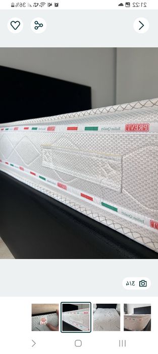 Saltea cu spuma de memorie, dimensiuni 2.00 x 1.40