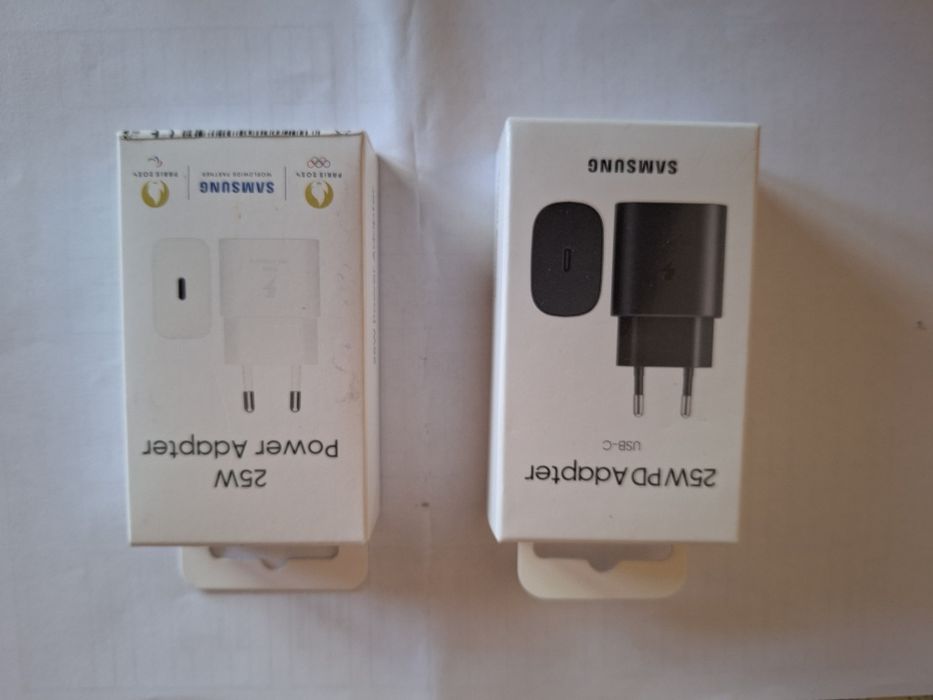 Продавам чисто нови оригинални супербързо зарядни "Samsung"45w и 25w.