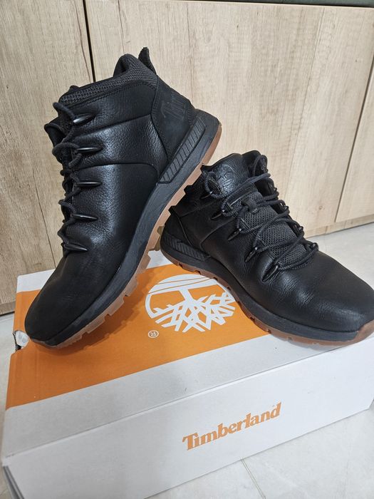 Bocanci/ghete Timberland 41 sprint trekker mid lace sneaker jet black