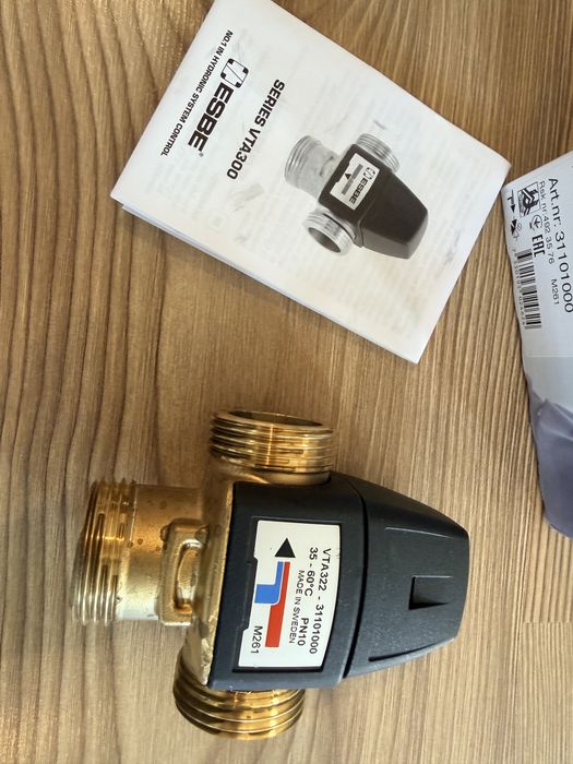 Vana Termostatica ESBE  pentru ACM antioparire, incalzire pardoseala