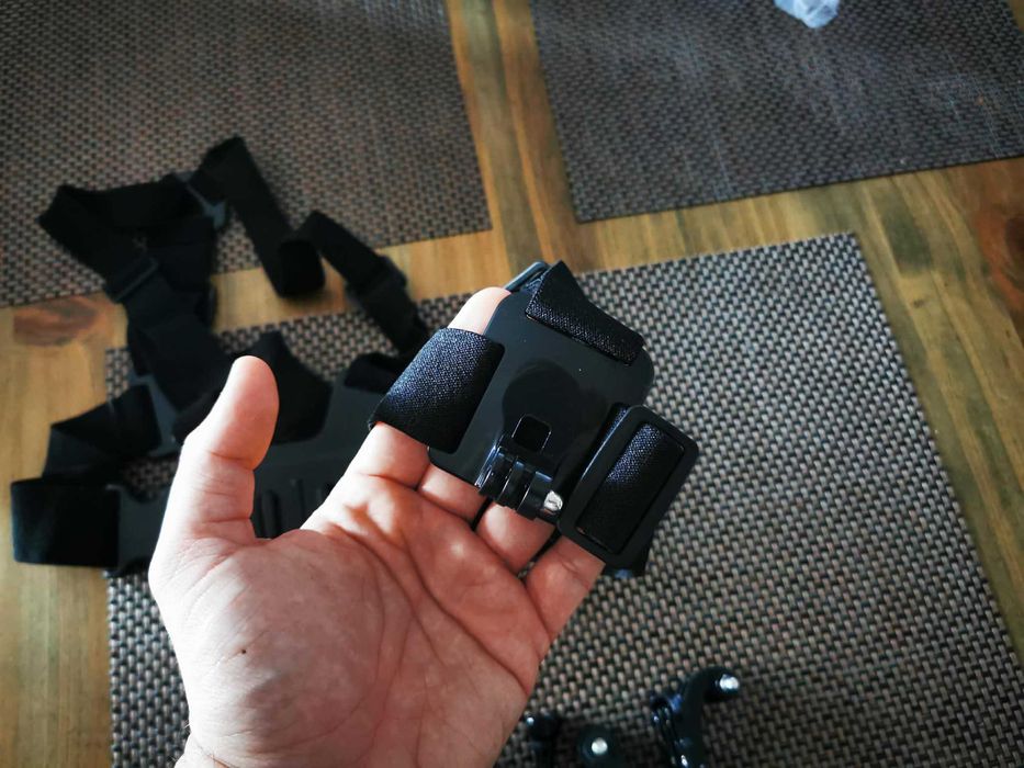 Prindere ham piept + cap suport TELEFON / Gopro / camera insta360