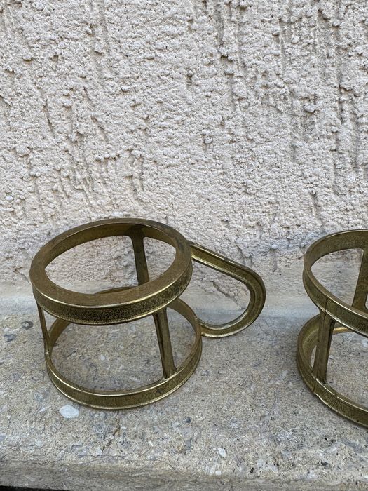 Suport set/pahare din bronz masiv pt ceai sau cafea - 200 lei setul