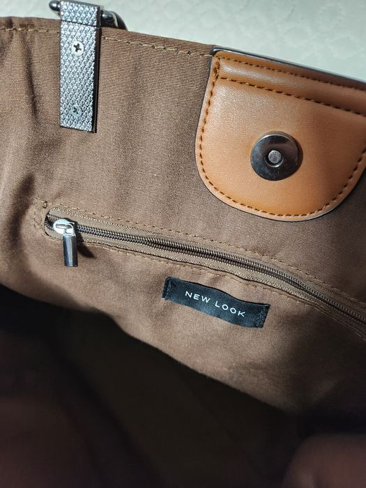 Дамска кафява чанта