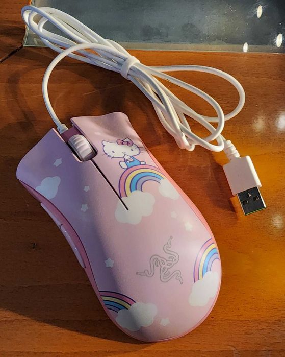 Razer DeathAdder Essential Hello Kitty – като нова