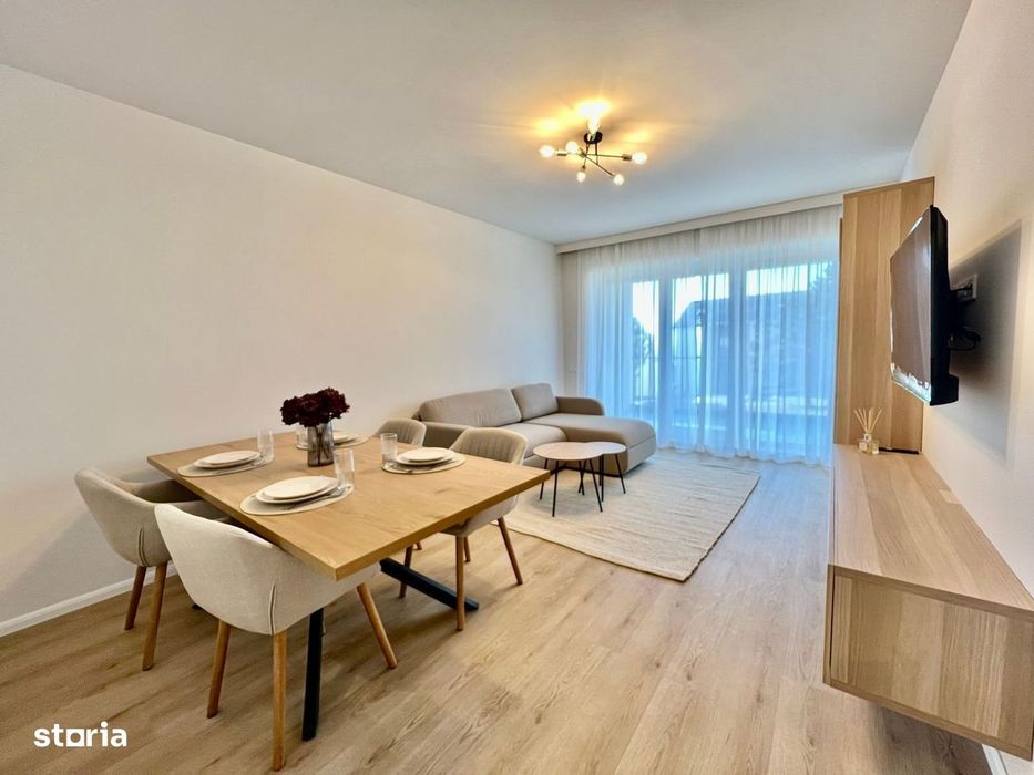 Apartament 3 camere - Mobilat complet - Ansamblu rezidential nou — fotografia 1