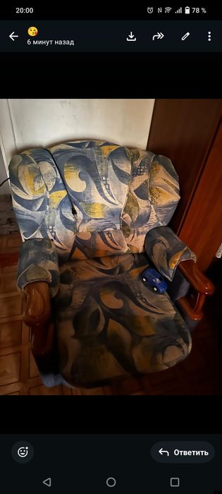 Диван с 2 кресла (в комплекте)