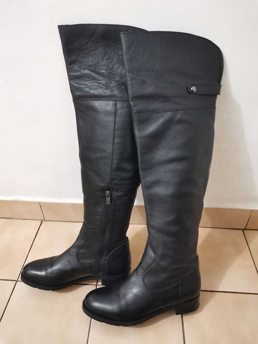 Дамски ботуши естествена кожа НОВИ