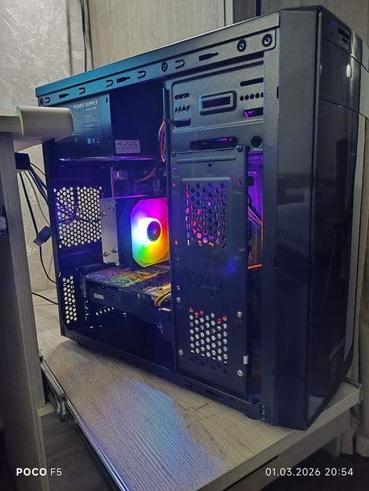 Шустрый игровой компьютер (кейс) DDR4