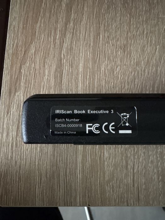 Scaner portabil IRIScan Book Executive 3