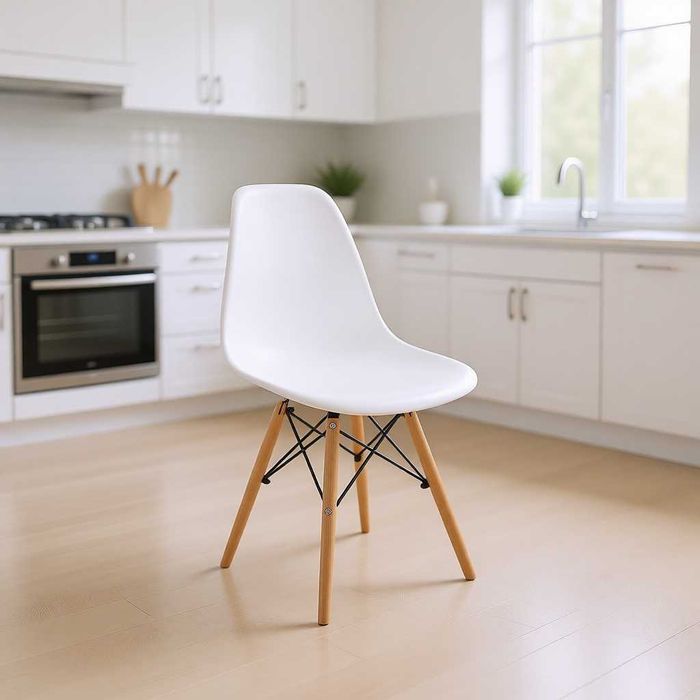 Стулья Eames 81x46x39 см белые новые