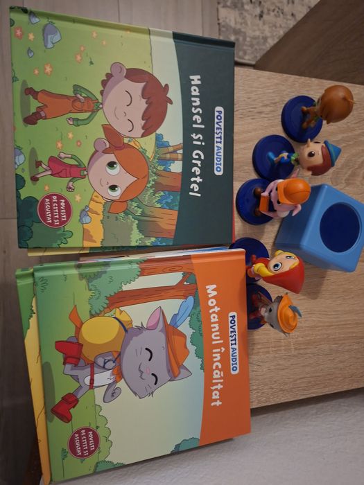 Boxa audio povesti Libertatea +5 figurine si carti