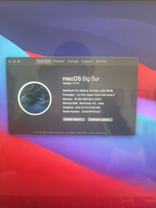 Macbook Pro 15 inch