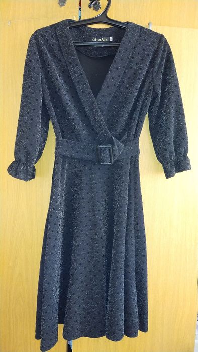 Платье с люрексом