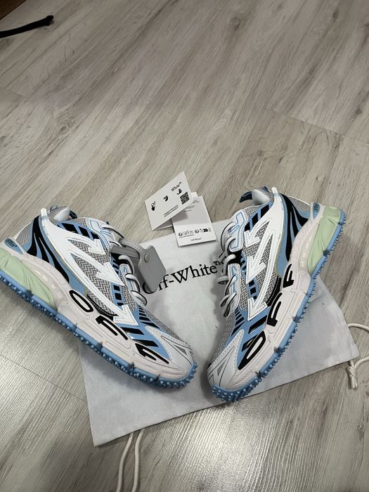 Off White Be Right Back white blue 43