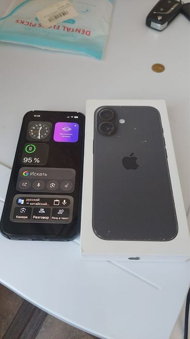 Iphone 16 . На гарантии
