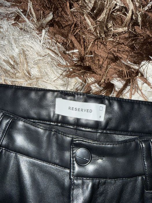 pantaloni de piele barbati