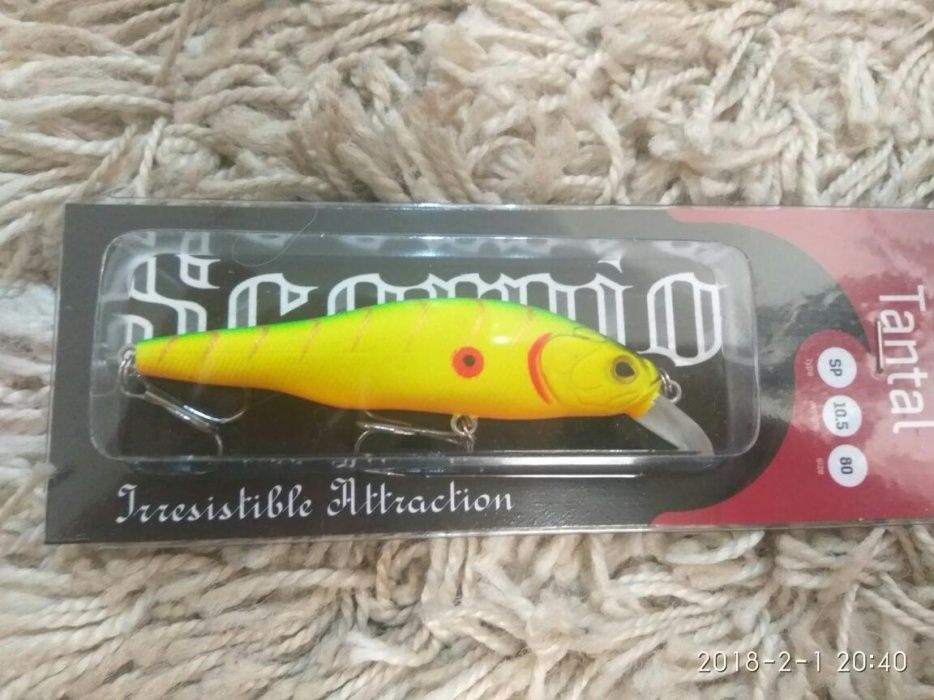 Воблер, блесна..