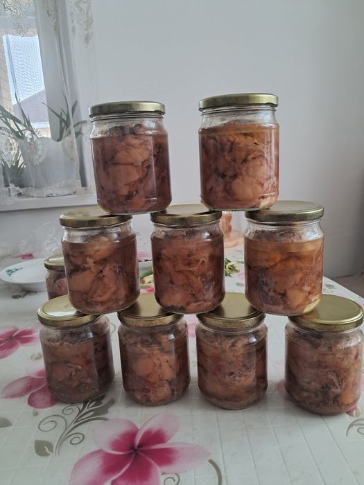 Продам тушенное мясо кролика