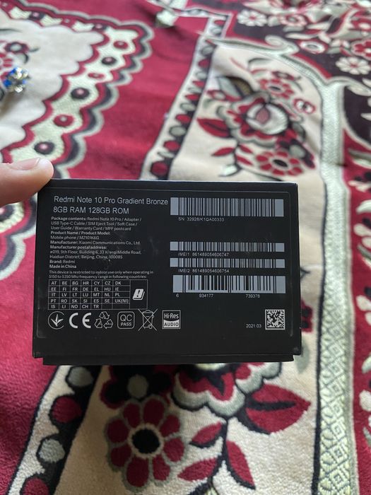 Redmi not 10 pro