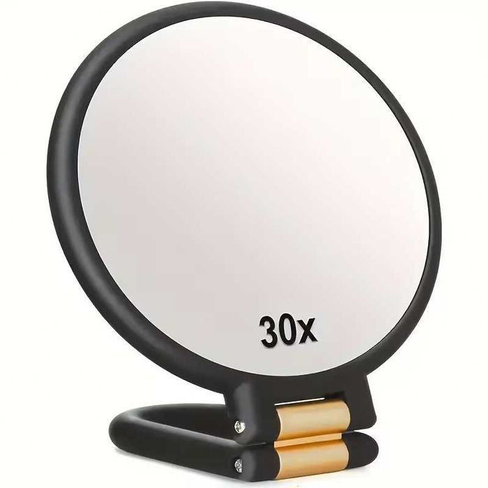Oglinda cosmetica cu lupa 30x