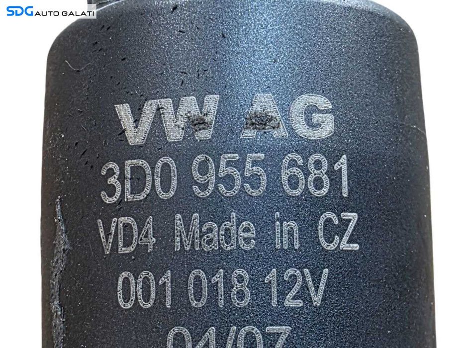 Pompa Pompita Motoras Spalator Faruri Vas Lichid Parbriz Volkswagen Touareg CR 2018 - 2023 Cod 3D0955681 [N6502]