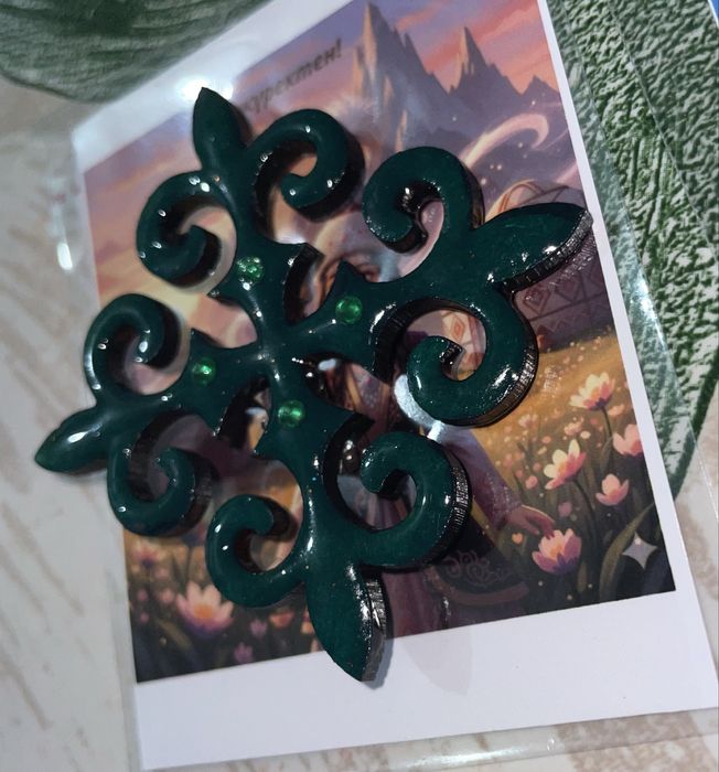 этно брошь на заказ