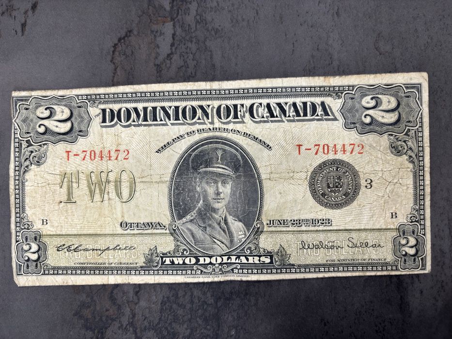 Стари Канадски банкноти