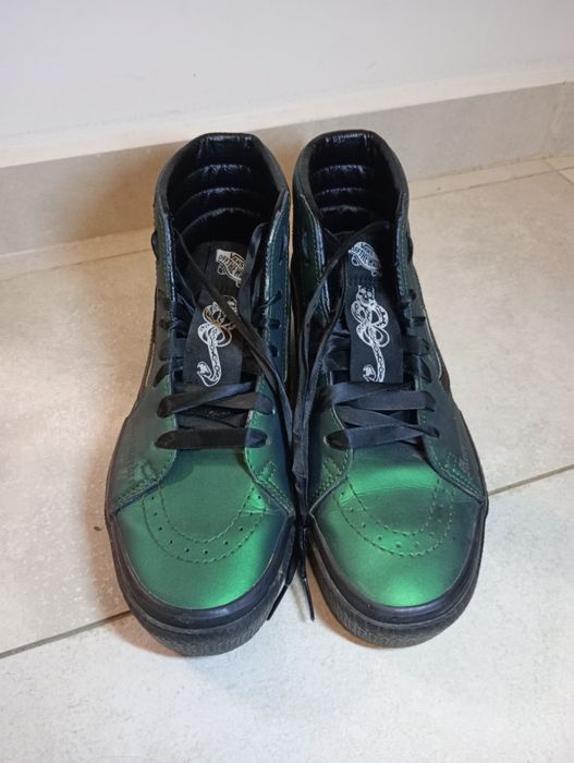 Pantofi Vans Harry Potter Slytherin  mărimea 40 verde metalic
