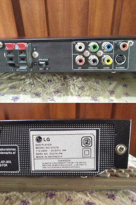 DVD Player LG. ДВД плеер с USB.