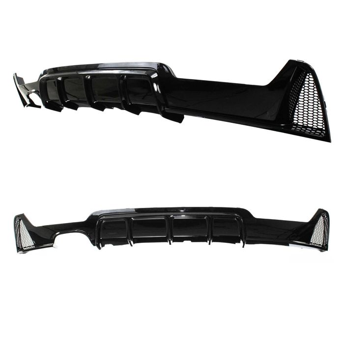 Difuzor Bara Spate M Style BMW F32 F33 F36 Evacuare Dubla Stanga