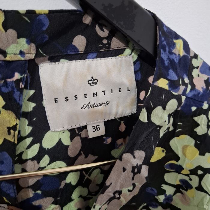 Camasa/tricou fără mâneci Essentiel Antwerp, mărime S, din mătase