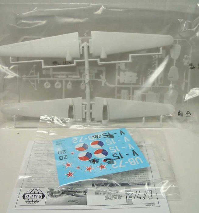 Сборная модель самолета Aero C-3 A-B (Smer, 1:72)