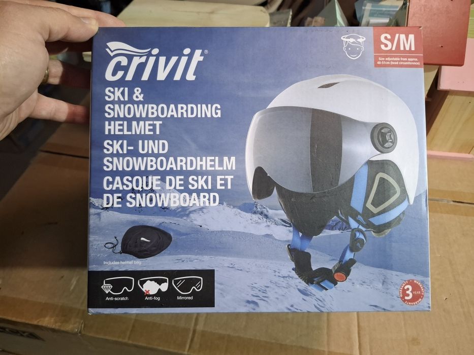 Casca de schi și snowboarding Crivit, mărimea S/M (transport inclus)
