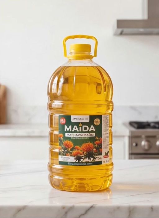 Сафлоровое масло Мақсара майы