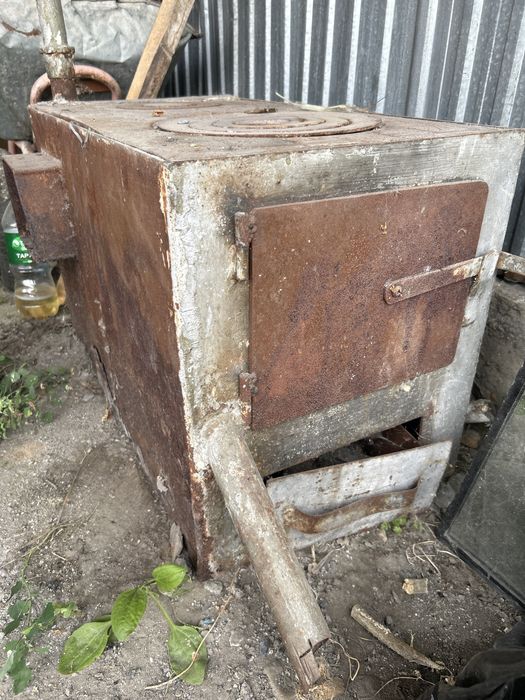 Железная печка бу продам