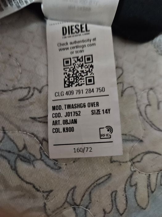 Tricou baieti Diesel 14 ani
