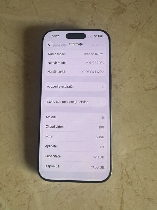 Iphone 16 pro impecabil